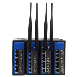 IES6100-6T3F-HV industrial managed Ethernet switch 6xRJ45 + 3xFX 220VAC/DC