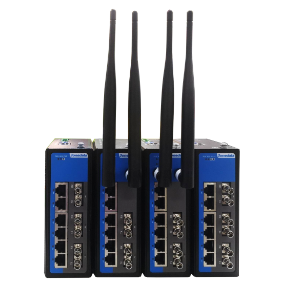 Industrial Managed Ethernet Switch – model IES6100-6T3F-HV | 3onedata