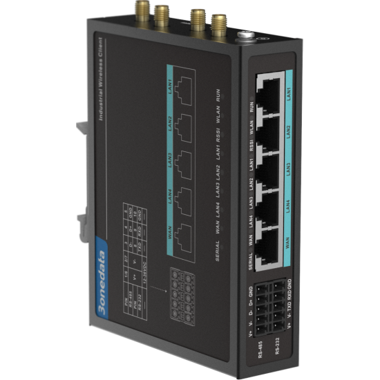 Industrial dual-band WiFi router – model IAP2300C-2E-5T-1D-P12_36 | Consteel Electronics