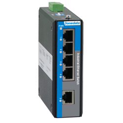 Unmanaged industrial switch with 1 copper 100M port and 4 100M PoE, 48VDC - IES2105-4P1T-P48