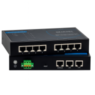 Serwer portów szeregowych z SSH, 4x RS232/485 na 2x Ethernet, 12-48VDC, RZT od -40°C do 75°C - NP5000-2T-4DI(3IN1) (5 lat gwarancji)