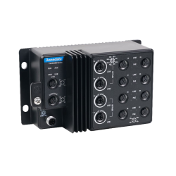 TNS5800B-8P4GT-P24 – przemysłowy switch ITxPT Layer 3 z PoE do transportu publicznego, IP67