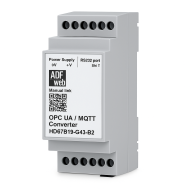 HD67B19-G43-B2 – przemysłowy konwerter OPC UA Client do MQTT z LAN, LTE SIM i eSIM
