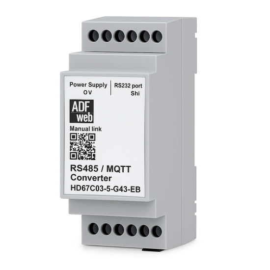 Konwerter RS485 na MQTT Broker z LAN, SIM LTE i eSIM – HD67C03-5-G43-E-B2 | Consteel Electronics