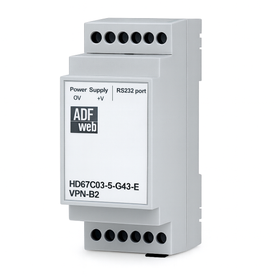 Konwerter RS485 na MQTT Broker z LAN, LTE SIM, eSIM i VPN – HD67C03-5-G43-E-VPN-B2 | Consteel Electronics