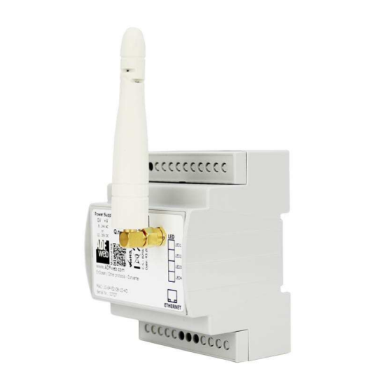 Konwerter LoRaWAN 915 MHz do BACnet MSTP slave – model HD67D17-MSTP-B2-915MHz | ADFweb