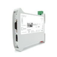 HD67164-232-A1 - konwerter Modbus RTU master na SNMP agent z portami RS-232 i Ethernet, obudowa typu A, na szynę DIN
