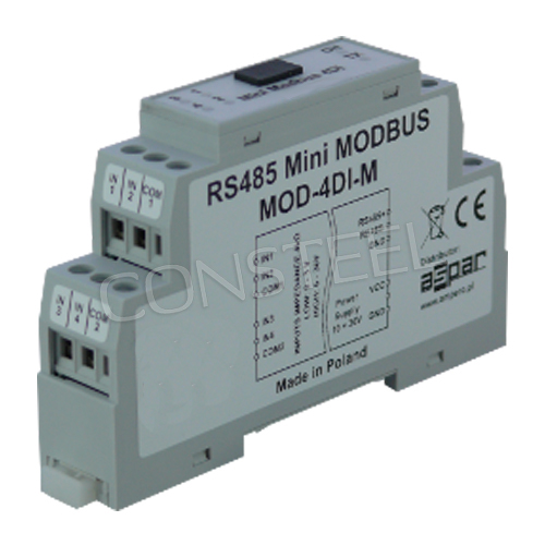 Industrial Modbus RTU I/O modules, digital & analog