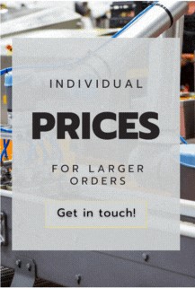 Individual prices  for  larger orders!