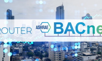 What is a BACnet router and what role does it play in building automation systems?