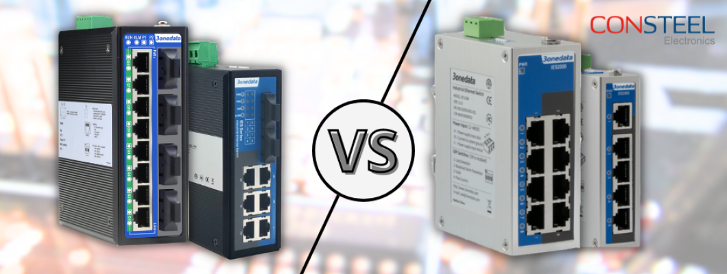 Differences between managed and unmanaged switch