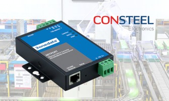 NP301 - przemysłowy serwer portów szeregowych, konwerter portu szeregowego na Ethernet