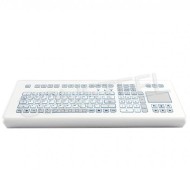 Membranowa klawiatura z touchpadem, 105 klawiszy, IP65