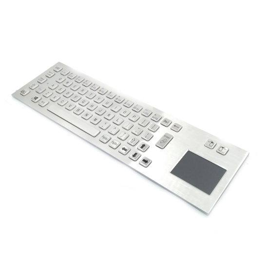 KB001T-P - Panel keyboard with touchpad, 66 keys, PS/2