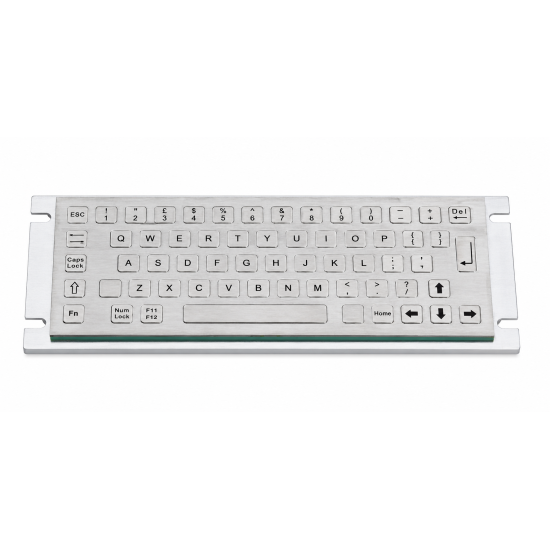 KB008 - Industrial steel keypad, 64 keys