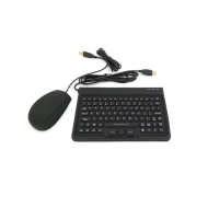 Silikonowa klawiatura z trackballem, 87 klawiszy