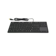 Podświetlana klawiatura z touchpadem i numpadem, 118 klawiszy