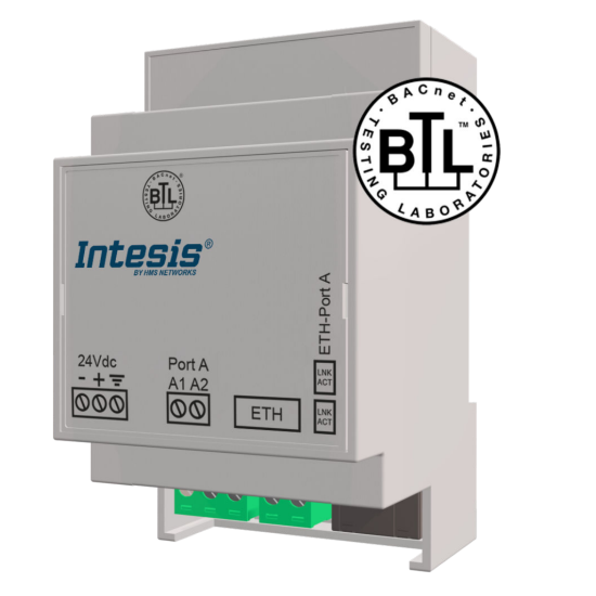 Gateway M-Bus to BACnet/IP Server – INBACMEB0200100 | Intesis