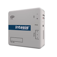 INKNXMID001I000 – interfejs KNX TP-1 do klimatyzatorów Midea VRF, do 20 liczników, 500 obiektów BACnet, 24 VDC, montaż DIN