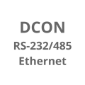 DCON (RS-232/485, Ethernet)