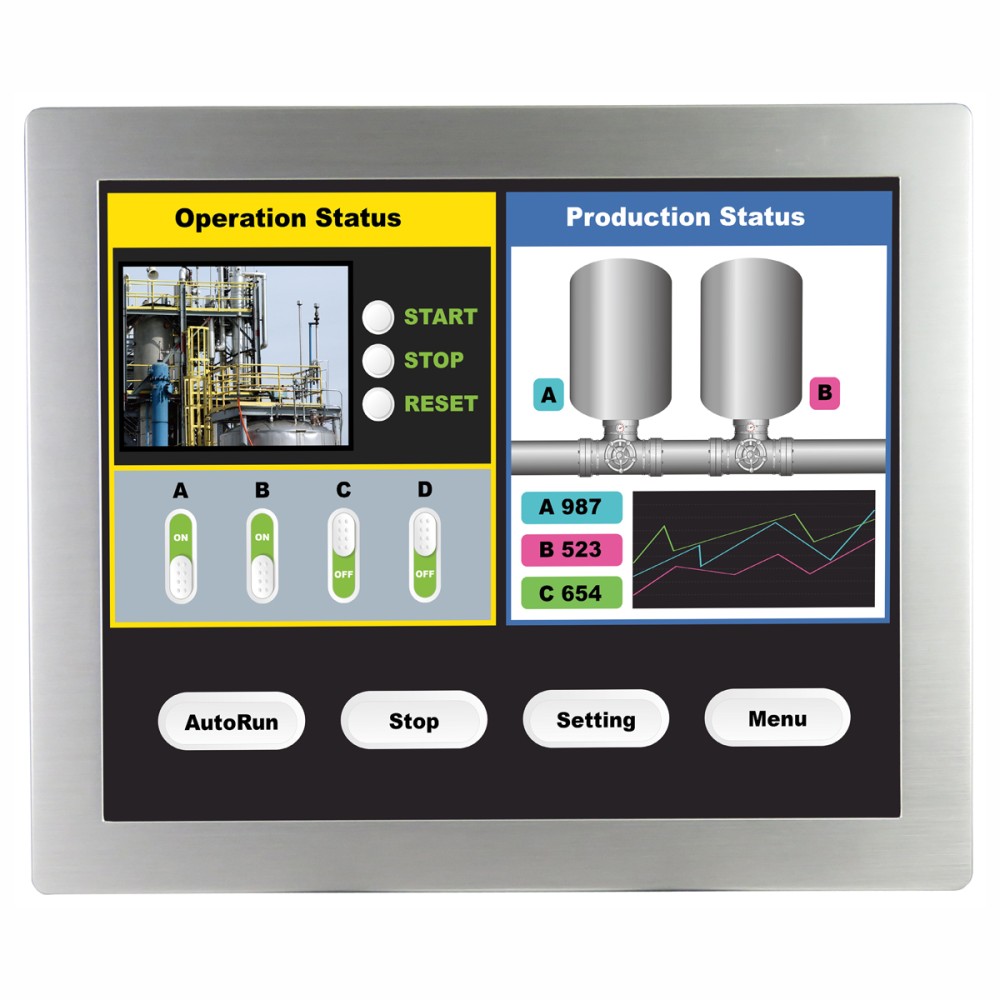 19" Industrial Touch Panel PC KPC1900