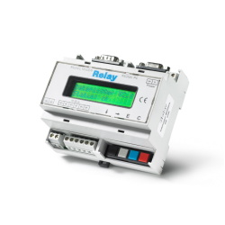 MR006DL rejestrator danych M-Bus do 20 liczników z klawiaturą i LCD 2×16 RS232C