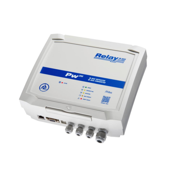 Industrial M-Bus level converter and repeater for 250 meters – model PW250 | Consteel Electronics