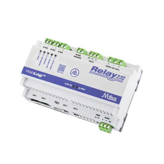 Rejestrator danych i serwer WWW M-Bus do 120 liczników – model WebLog120 | Consteel Electronics