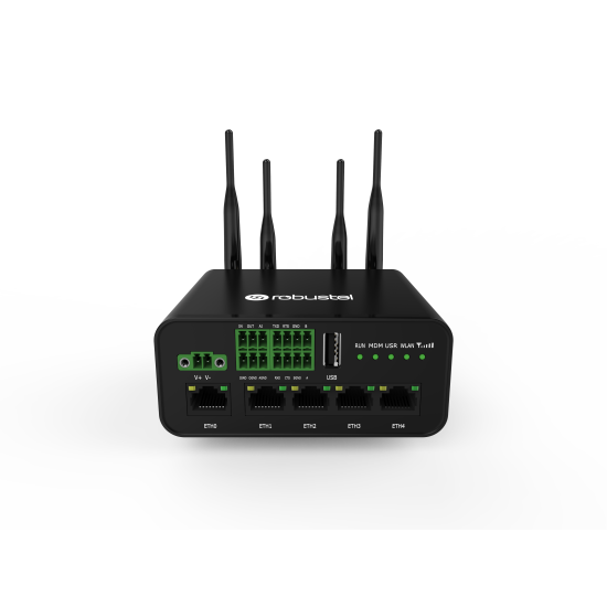 Router LTE, Dual SIM, VPN, 5x LAN, Wi-Fi, RS232/485