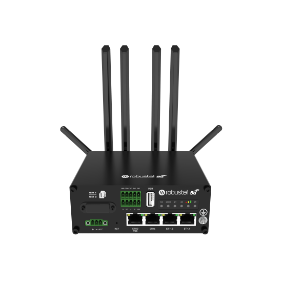 Router 5G, VPN, 4x LAN, WiFi, RS232/485