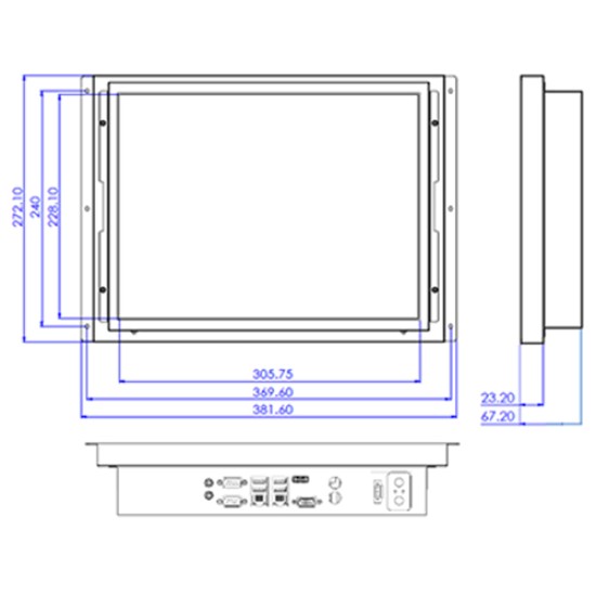 Panel PC POF-15RJ