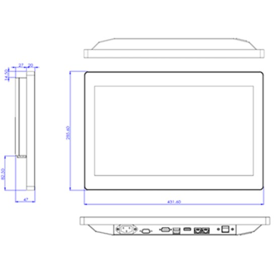 Panel PC PFS-17WH