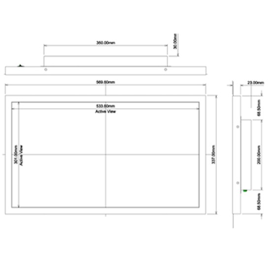 Komputer panelowy  PCH-24WH