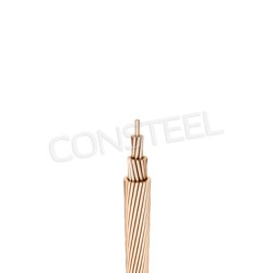 Copper ropes for catenary network (cu)