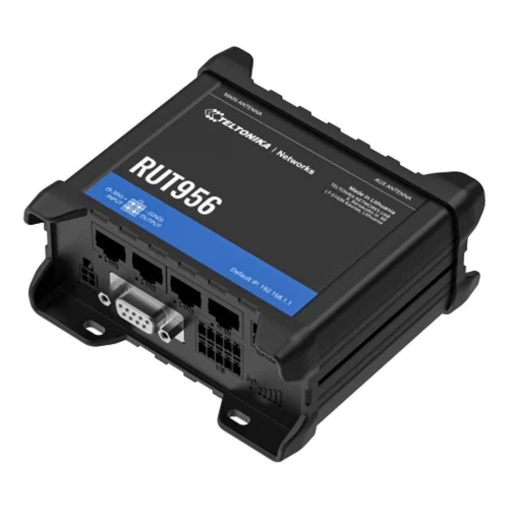 Industrial 4G LTE cellular router|Teltonika RUT956
