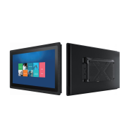 Industrial 18.5″ full HD panel-installation monitor with IP65 front, HDMI/VGA/DP - 185-M28