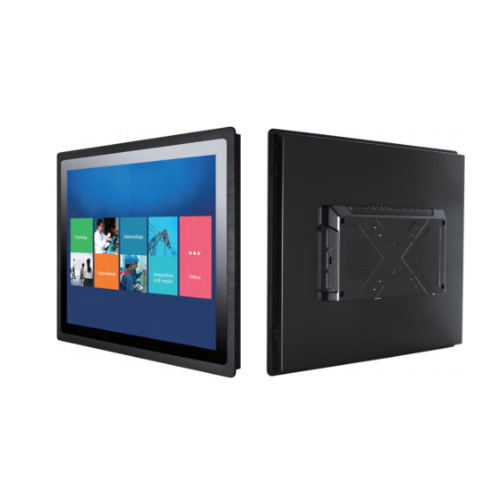 19″ industrial panel-installation monitor – model 190-M28 | Consteel Electronics