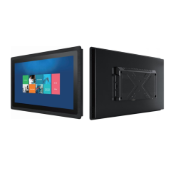 Industrial 19.1″ panel-installation monitor with IP65 front, HDMI/VGA/DP - 191-M28