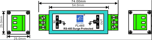 FL485 - Промышленный сепаратор RS-485