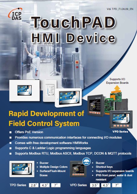 ICPDAS katalog HMI