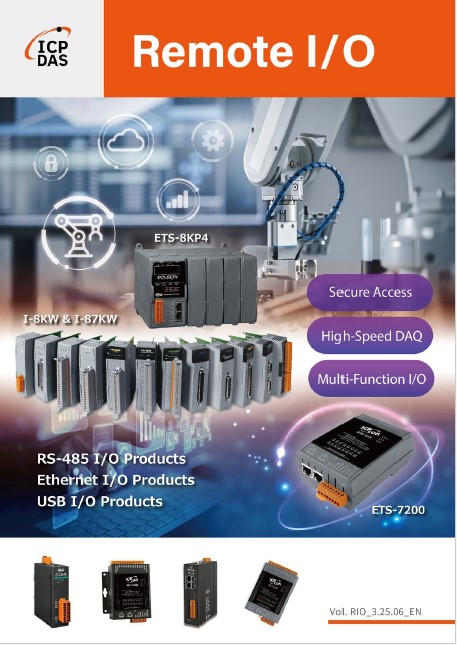 ICPDAS katalog Remote IO