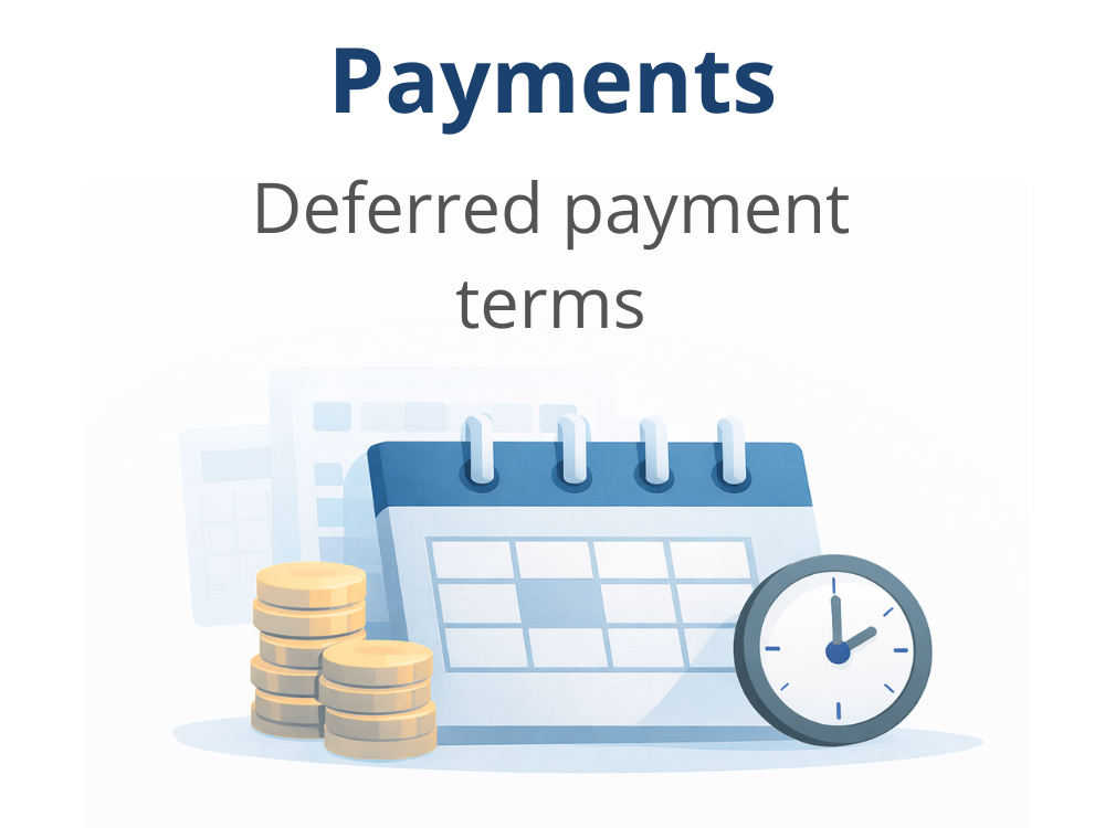 Deferred project payments – Consteel PRO